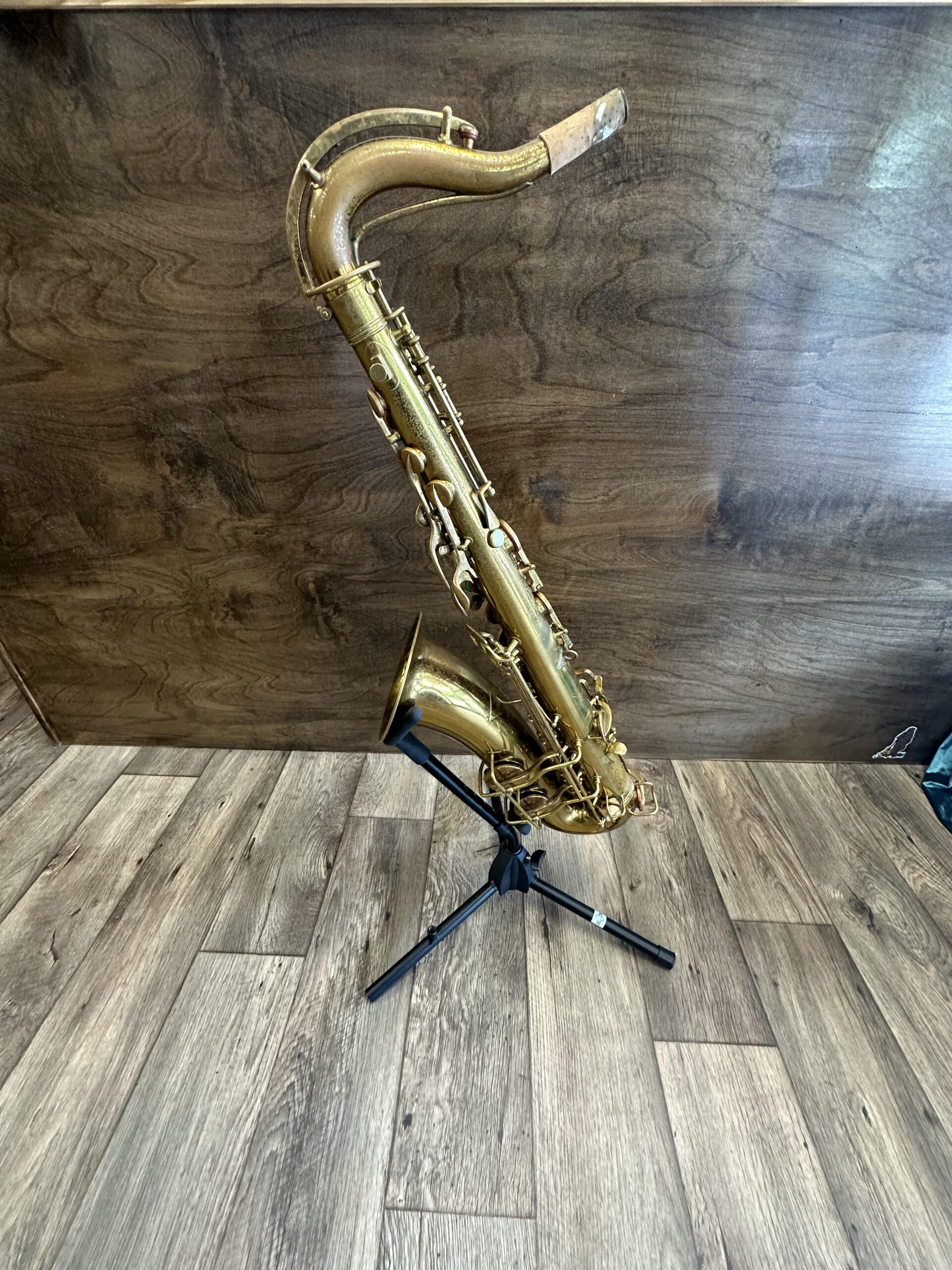Sottobicchiere Quadrato Con Scritta 'Beware Crazy Saxophone Lady' In MDF Lucido